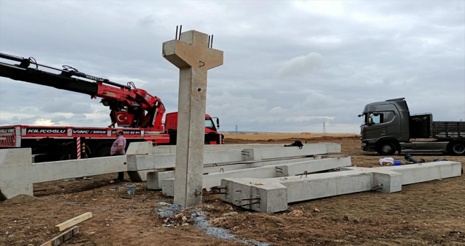 Sorgun'da tekstil fabrikası inşaatı başladı