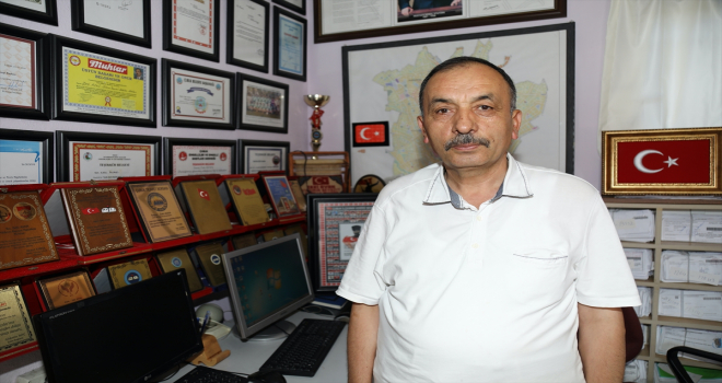 Terör Mağdurları Derneği, Çubuk'taki şehitler için fidan bağışı yaptı