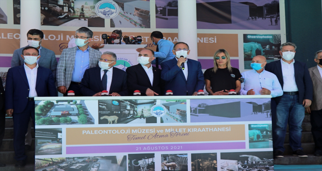 Türkiye'nin ilk Paleontoloji Müzesi'nin temeli Kayseri'de atıldı 