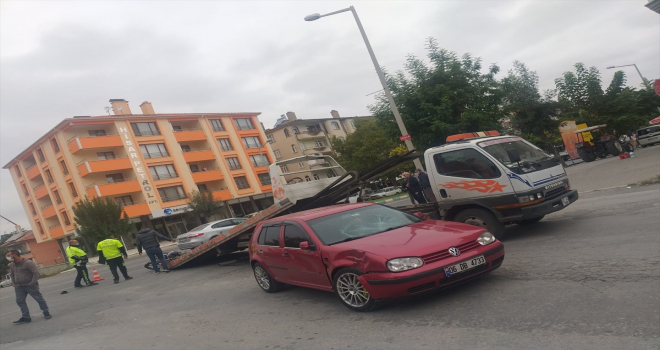 Akşehir'deki trafik kazasında 1 kişi ağır yaralandı