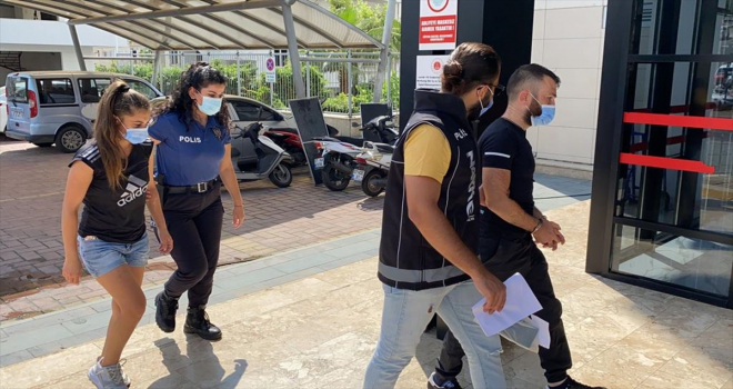 Alanya'da uyuşturucu operasyonunda 2 şüpheli yakalandı