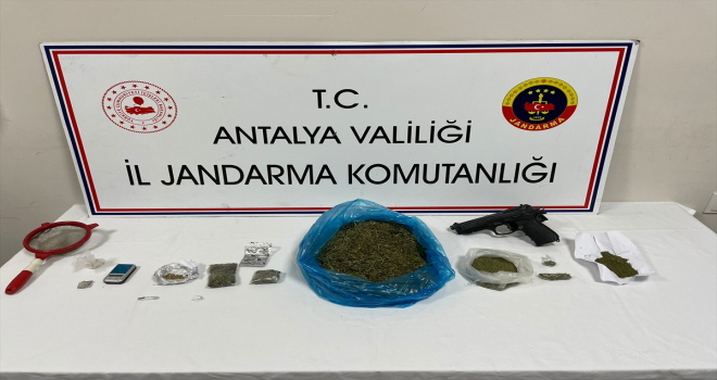 Antalya'daki uyuşturucu operasyonunda bir şüpheli yakalandı