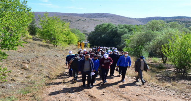 Avrupa Spor Haftası kapsamında Kırşehir'de doğa yürüyüşü yapıldı