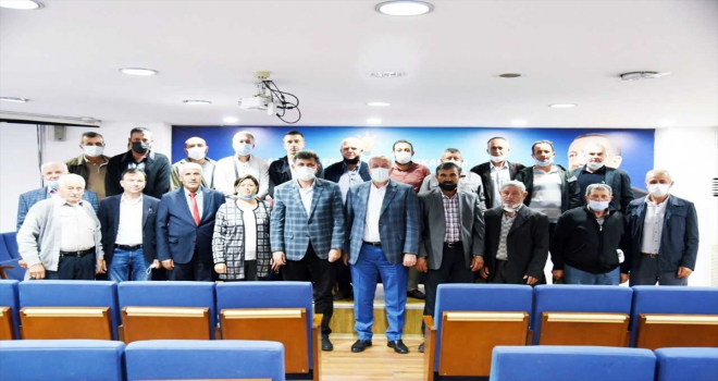 İdrisyaylalılar Derneğinden AK Parti İl Başkanı Zihni Çalışkan'a ziyaret