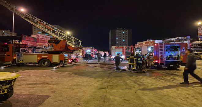 Kayseri'de iş yerinde meydana gelen patlamada bir çocuk yaralandı 