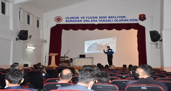 Kırşehir'de ceza infaz kurumu personeline afet farkındalık eğitimi verildi