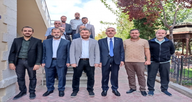 Müftülerden Konya Gazeteciler Cemiyeti'ne nezaket ziyareti
