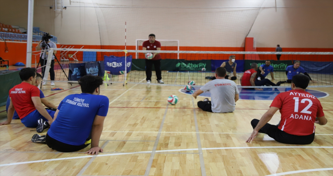 Oturarak Voleybol Milli Takımı'nda hedef Avrupa Şampiyonası