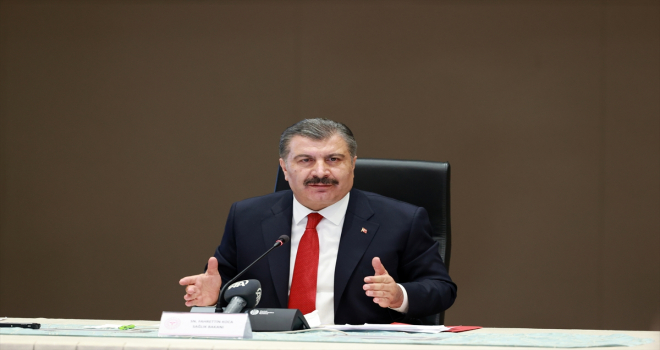 Sağlık Bakanı Koca, Koronavirüs Bilim Kurulu toplantısının ardından açıklamada bulundu: (4)