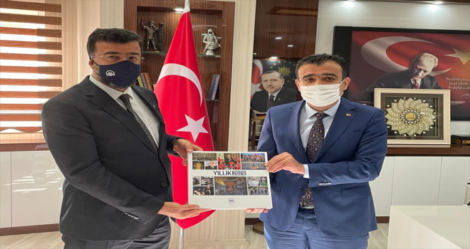 AA Konya Bölge Müdürü Rıfat Yerlikaya Vali Işık’ı ziyaret etti