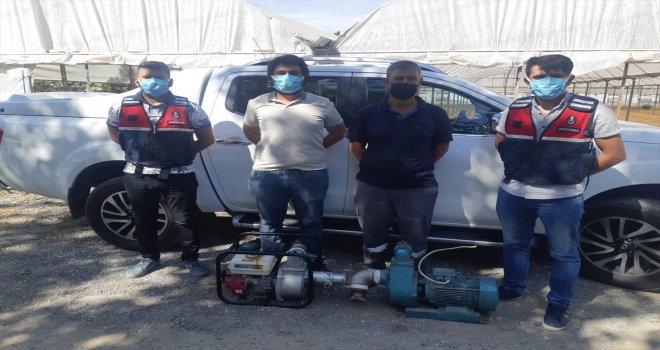 Antalya'da dinamo motoru hırsızlığıyla ilgili 2 şüpheli yakalandı