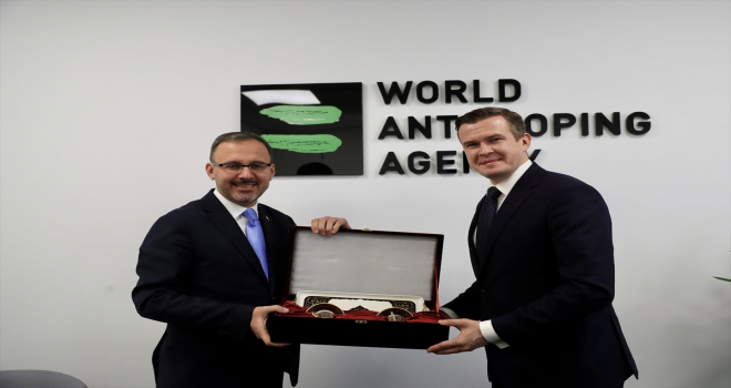 Bakan Kasapoğlu WADA'nın Mütevelli Heyetine seçildi