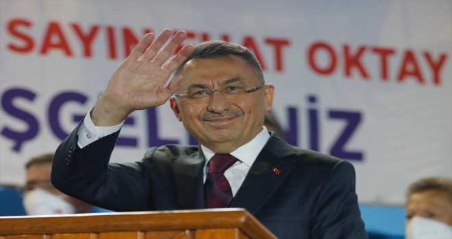 Cumhurbaşkanı Yardımcısı Fuat Oktay Yozgat'ta vatandaşlara hitap etti: