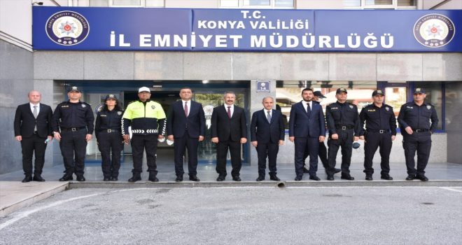 Emniyet Genel Müdürü Mehmet Aktaş, Konya'da ziyaretlerde bulundu