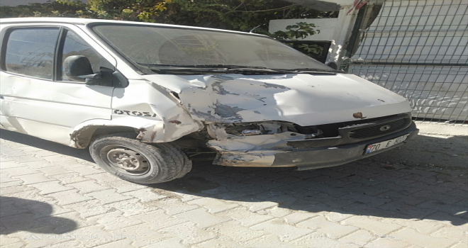 Ermenek'te çapa motoruyla kaza yapan çiftçi yaralandı