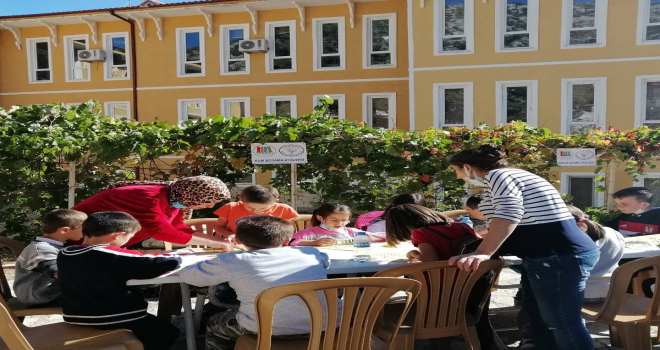 İbradı'da resim yapma etkinliği düzenlendi