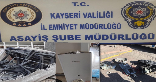 Kayseri'de 2 hırsızlık şüphelisi tutuklandı