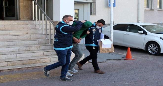 Kayseri'de 31 bin 300 liralık malzeme ile 400 lira çalan zanlı yakalandı