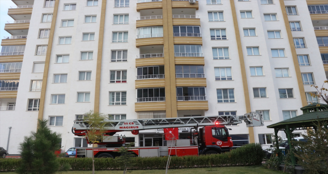 Kayseri'de annesini eve kilitleyerek rehin alan kişi 3 saatte ikna edildi 