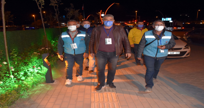 Kırıkkale'de kafeler Kovid-19 tedbirleri kapsamında denetlendi