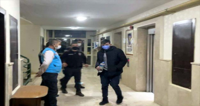 Kırıkkale'de karantinayı ihlal ederek bekçiden kaçan kişiye 4 bin 50 lira ceza uygulandı