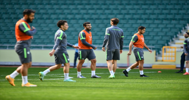Konyaspor'da Kayserispor maçı hazırlıkları