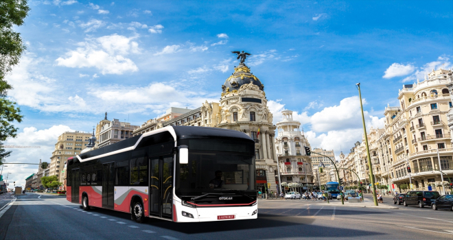 Otokar’ın elektrikli otobüsü Kent Electra'nın Avrupa tanıtımları devam ediyor