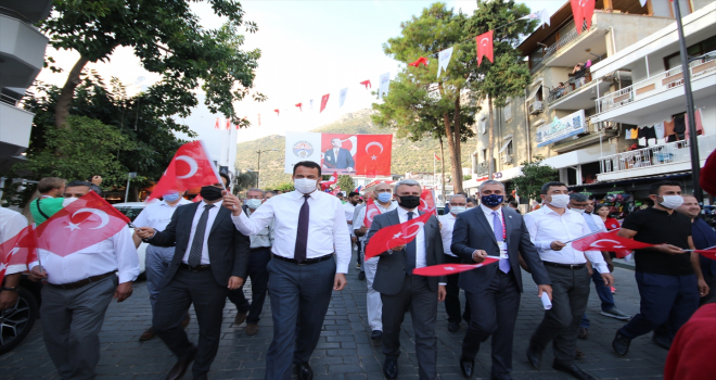 Serbest Dalış Outdoor Dünya Şampiyonası, Antalya'da kortej yürüyüşüyle başladı