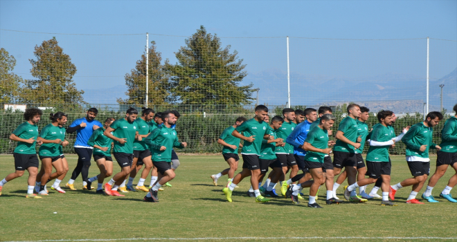 Serik Belediyespor, Ankaraspor maçı hazırlıklarını sürdürdü