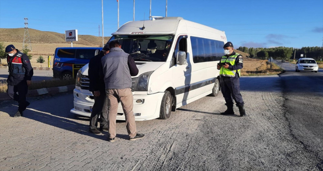 Sorgun’da öğrenci servisleri denetlendi