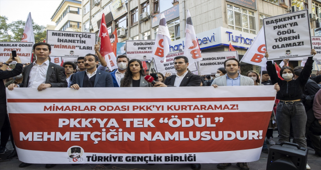 TGB'den Mimarlar Odası Ankara Şubesinin Jin Tv'ye ödül vermesine tepki
