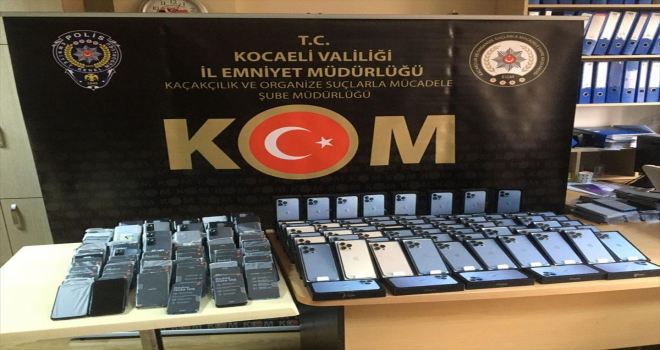 76 ilde cep telefonu kaçakçılarına yönelik 