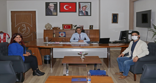 AA Antalya Bölge Müdürü Yıldırım, İl Sağlık Müdürü Başıbüyük'ü ziyaret etti