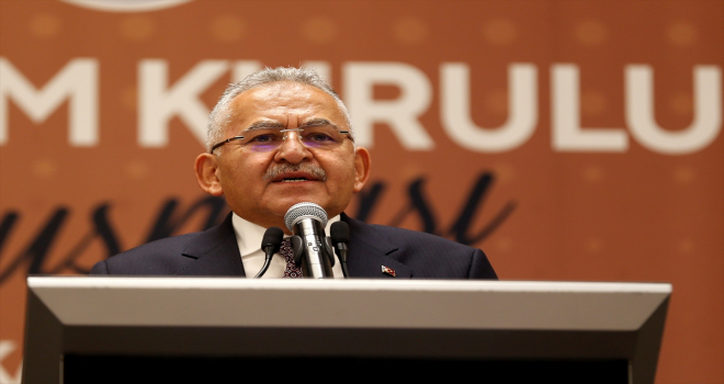 AK Parti'li Kurtulmuş, Kayseri'de 
