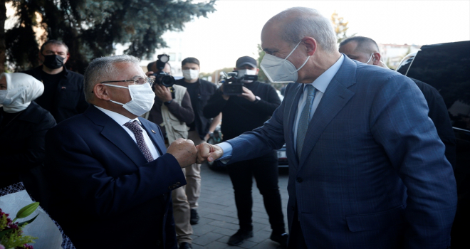 AK Parti'li Kurtulmuş Kayseri'de ziyaretlerde bulundu