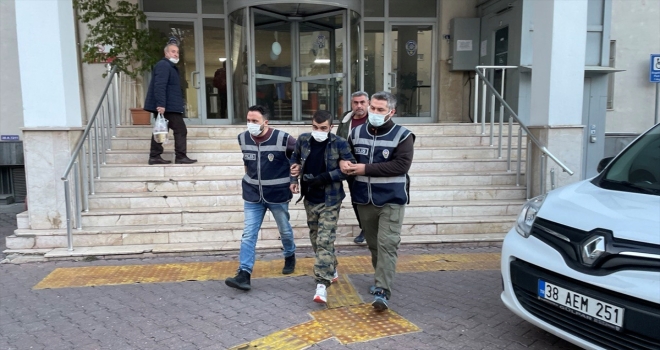 Kayseri'de 12 yıl 7 ay kesinleşmiş hapis cezası bulunan hükümlü yakalandı