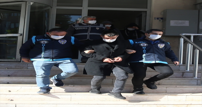 Kayseri'de 4 hırsızlık zanlısı tutuklandı