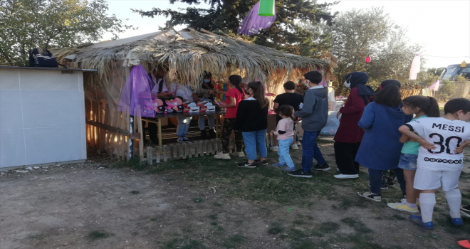 Kepez'de çocuklar için mangal düzenlendi