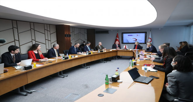 Kızılay, AGİT PA heyetine 