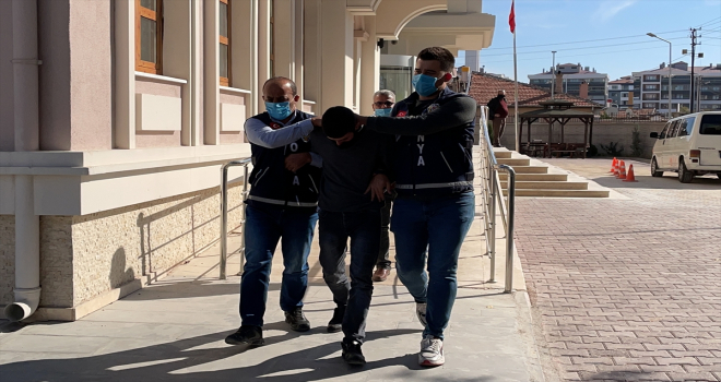 Konya'daki silahlı kavgada arkadaşını tabancayla yaralayan zanlı tutuklandı