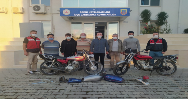 Serik'te motosiklet hırsızlığıyla ilgili 2 şüpheli yakalandı 