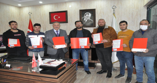 Sorgun’da 80 kursiyere mesleki yeterlilik belgesi