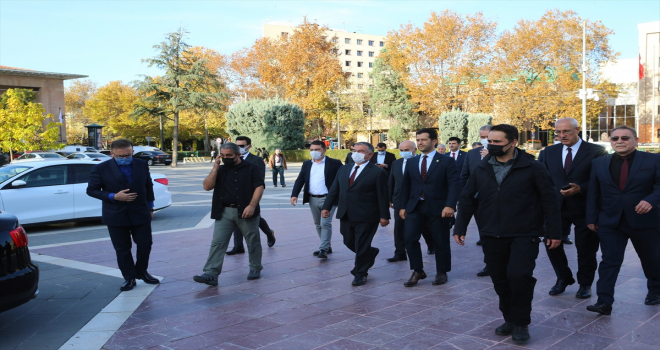 TBMM Milli Savunma Komisyonu Başkanı Yılmaz ve Komisyon üyeleri Eskişehir'i ziyaret etti