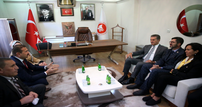 TDP Genel Başkanı Sarıgül, Kayseri'de ziyaretlerde bulundu