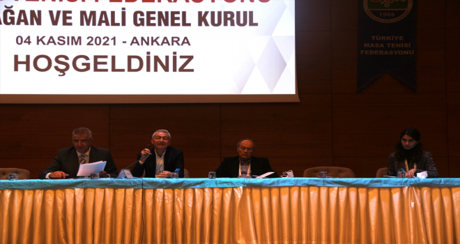 Türkiye Masa Tenisi Federasyonunda başkanlığa Oktay Çimen seçildi