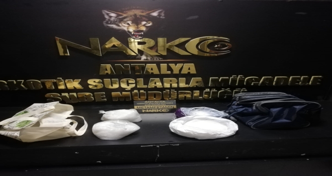 Antalya'da uyuşturucu operasyonunda 4 şüpheli yakalandı