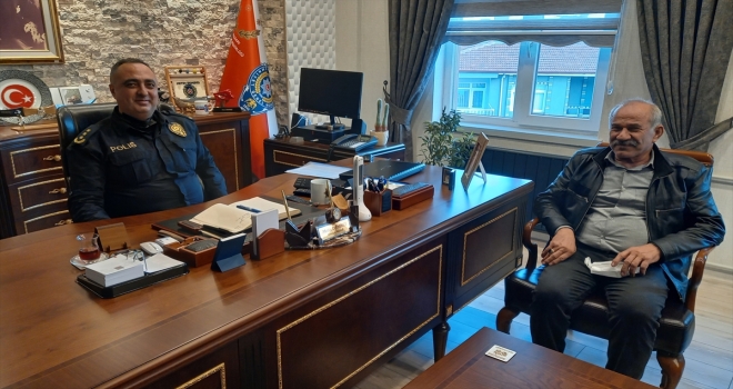 Başkent Muhtarlar Federasyonu Başkanı Köksal'dan, Emniyet Müdürü Demirci'ye ziyaret