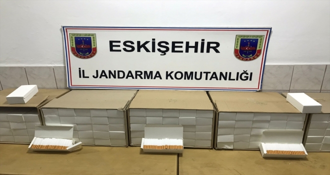 Eskişehir'de kaçak sigara operasyonu