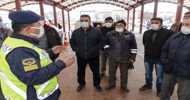 Kahramankazan'da çiftçilere trafik eğitimi verildi