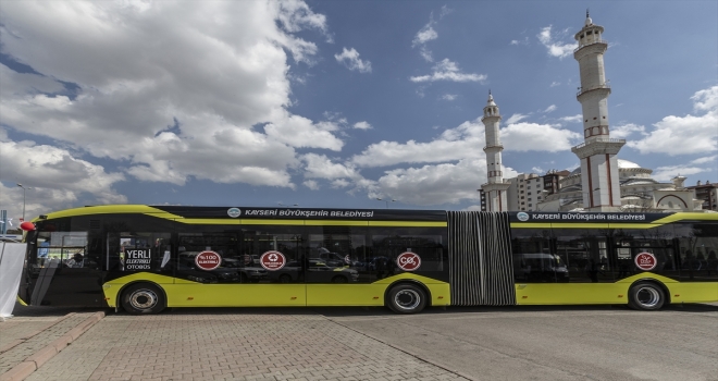Kayseri'de elektrikli otobüslerle 2 yılda 103 ton karbondioksit salımı önlendi
